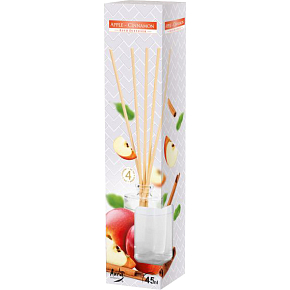 Bispol scented sticks apple & cinnamon, 45 ml