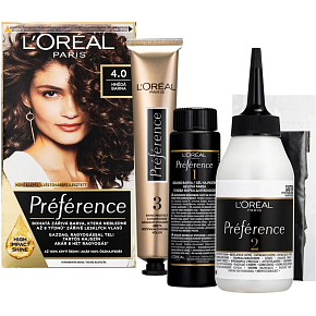L'Oreal Paris Preference Hair Color 4.0 Brown