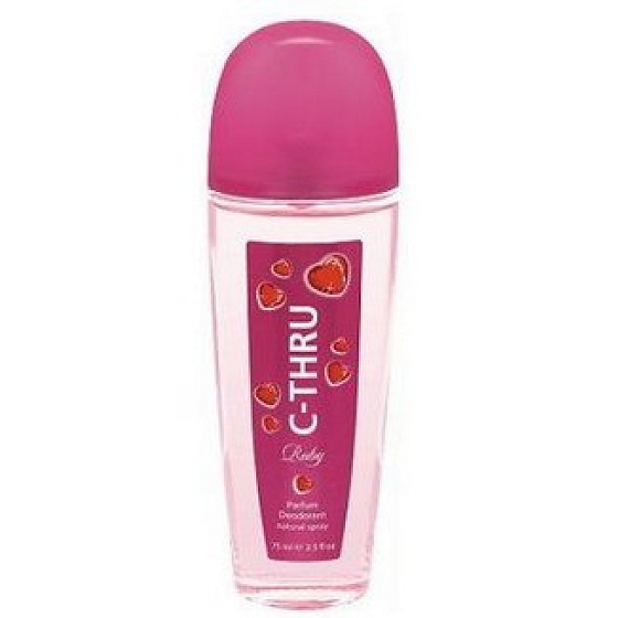 C-Thru Ruby perfumed deodorant glass for women 75 ml