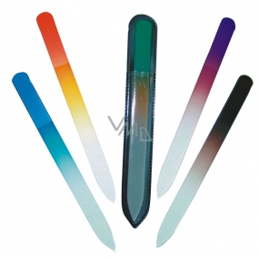 Abella Double-sided glass file LUX 14 cm various colors 1 piece