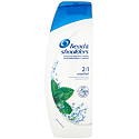 Head & Shoulders Cool Menthol 2in1 shampoo and hair balm against dandruff for a refreshing feeling 200 ml