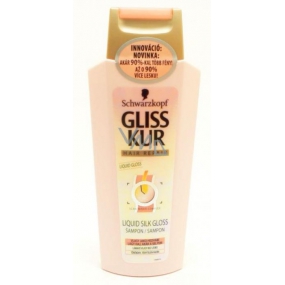 Gliss Kur Liquid Silk Gloss Regenerating Hair Shampoo 400 ml