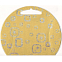 Nekupto Folding paper bag 21 x 17 cm holographic 1 piece 032 01