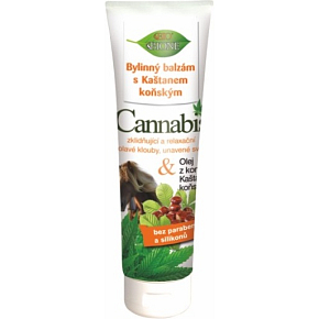 Bione Cosmetics Cannabis Herbal Balm with Horse Chestnut 300 ml