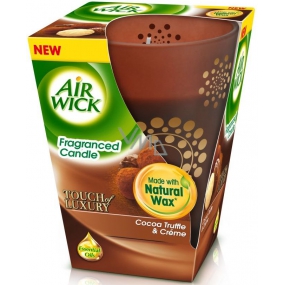 Air Wick Touch Cocoa Truffle & Créme Premium Scented Candle 150 g