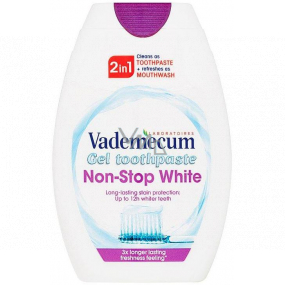 Vademecum Non-Stop White 2in1 toothpaste and mouthwash in one 75 ml