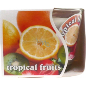 MaP Tropical Fruits aromatic candle in glass 80 g