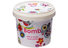 Bomb Cosmetics Milk and Honey - Natural Shower Pelling 365ml