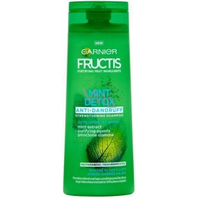 Garnier Fructis Mint Detox Anti Dandruff Oily Hair Shampoo With