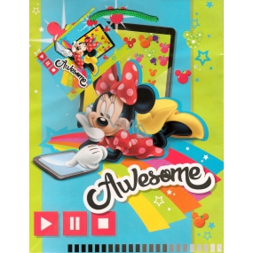 Ditipo Gift paper bag 18 x 10 x 22.7 cm Disney Minnie Mouse Awesome