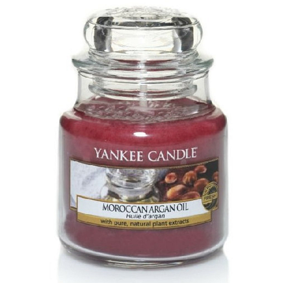 Yankee Candle Moroccan Argan Oil Classic Morgan Scented Candle Classic Small Glass 104 g