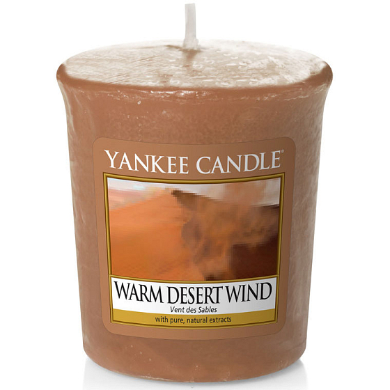 Yankee Candle Warm Desert Wind - Warm desert wind scented votive candle 49 g