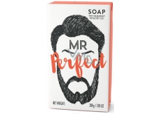 Somerset Toiletry Pan perfect Luxury men's three-course soap with shea butter and refreshing mint scent with 200g patchouli