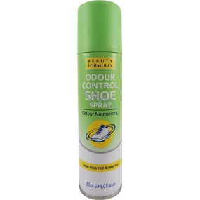 Beauty Formulas Odor Control Shoe deodorant spray for shoes 150 ml