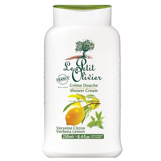 Le Petit Olivier Verbena and lemon shower cream 250 ml
