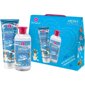 Dermacol Aroma Ritual Winter Dream shower gel for women 250 ml + bath foam 500 ml, cosmetic set