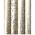 Zöwie Gift wrapping paper 70 x 150 cm Christmas Luxury Scandi with embossed gold - black stars