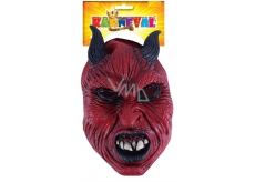 Devil mask with adult horns