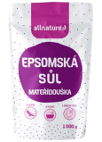 Allnature Epsom salt Magnesium, Sulphate and Motherwort in the bath relaxes muscles, relieves stress, detoxifies the body 1000 g