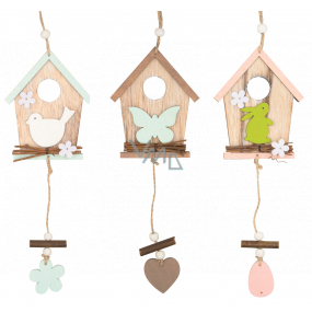 Wooden booth for hanging 27 cm 1 piece