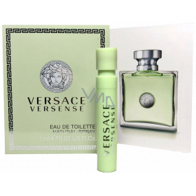 Versace Versense eau de toilette for women 1 ml with spray, vial