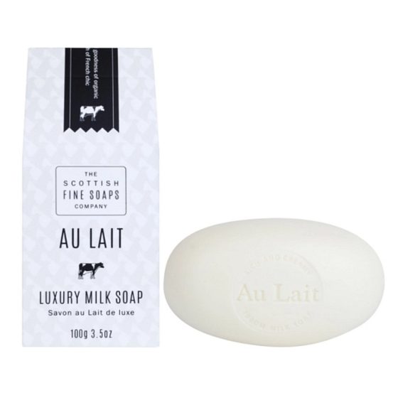 Scottish Fine Soaps Au Lait moisturizing soap with milk 100 g