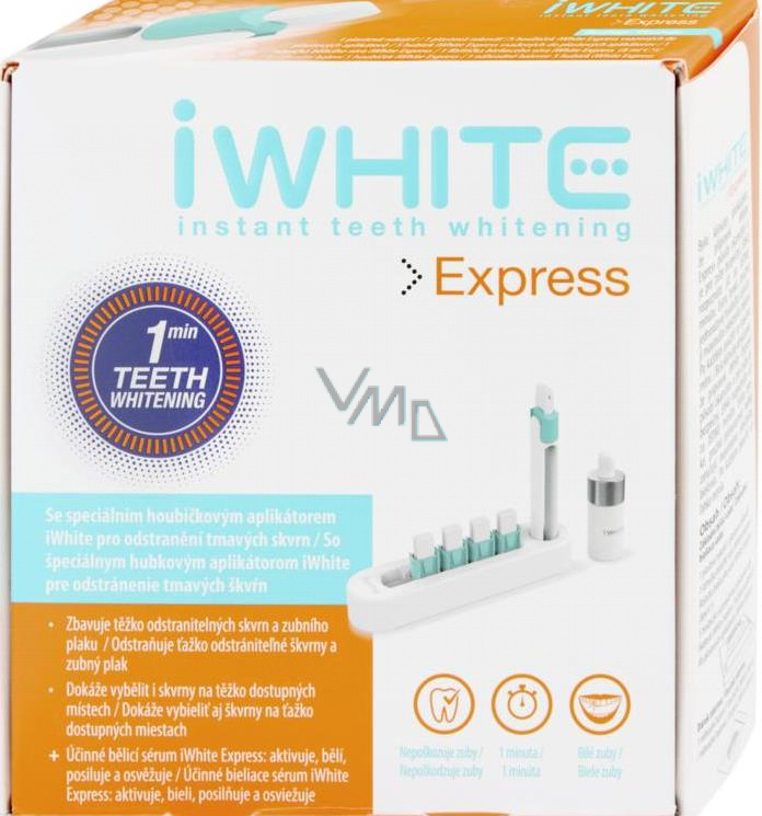 iWhite Express set for teeth whitening, a revolutionary whitening with