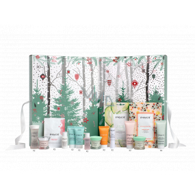 Payot Advent Calendar 24 Days Surprise Set includes: Mix of 24 thumbnails and full-featured products