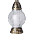 Bolsius Glass lamp Cracked ball 28 cm 52 hours 130 g