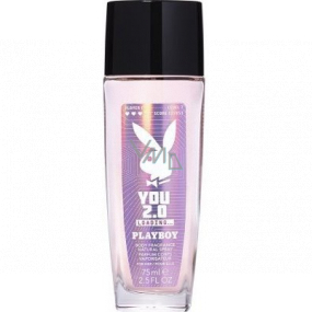 Playboy You 2.0 Loading perfumed deodorant glass for women 75 ml