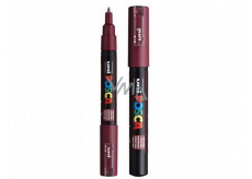 Posca Universal acrylic marker 0.7 - 1 mm Bordeaux PC-1M