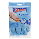 Spontex Optimal Rubber Gloves size S 1 pair