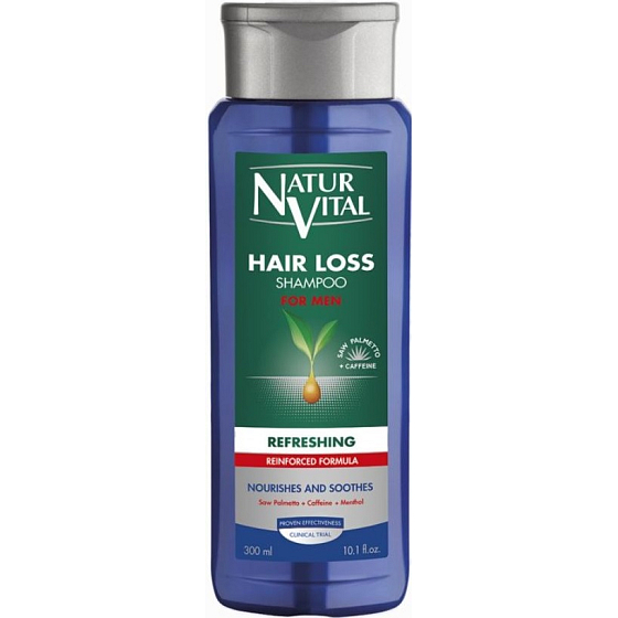 Natur Vital Hair Loss for Men shampoo against hair loss for men 300 ml