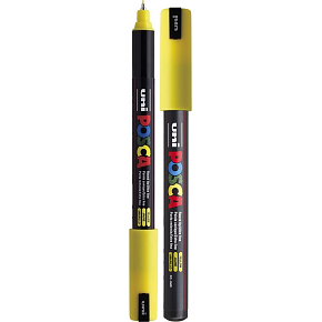 Posca Universal acrylic marker 0,7 mm Yellow PC-1MR