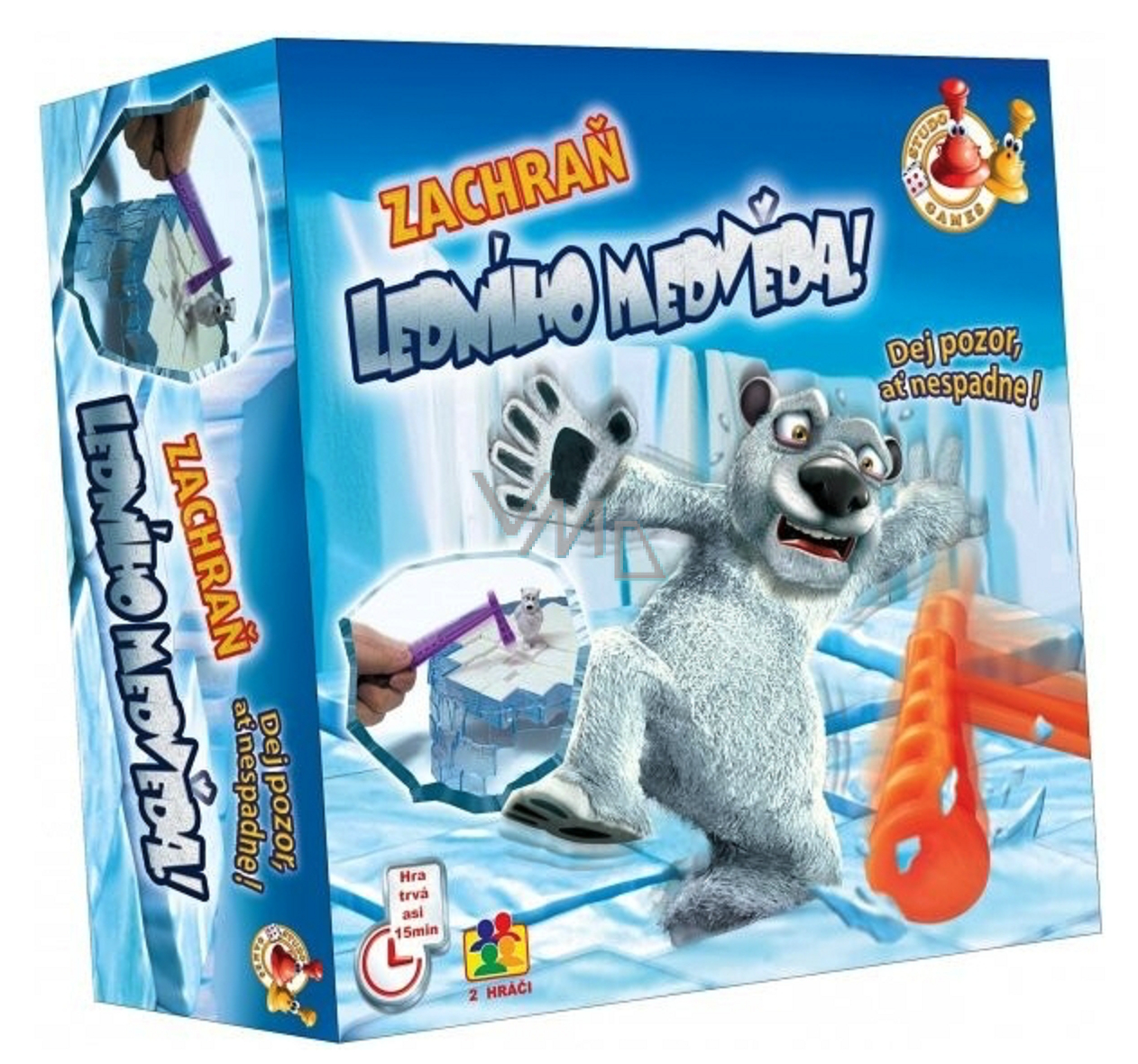 EP Line Save the polar bear travel game for 2 players, age