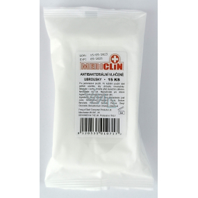 Mediclin Antibacterial wet wipes with Aloe Vera 15 pieces
