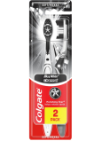 Colgate MaxWhite Charcoal soft toothbrush 1+1 piece