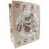Gift paper bag Christmas WBM 2421 gold CZ/xSK/HU