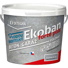 Detecha Ekoban Forte Plus wood and concrete paint, RAL 7045 dark gray, 5 kg Detecha Ekoban Forte Plus wood and concrete paint, RAL 7045 dark gray, 5 kg