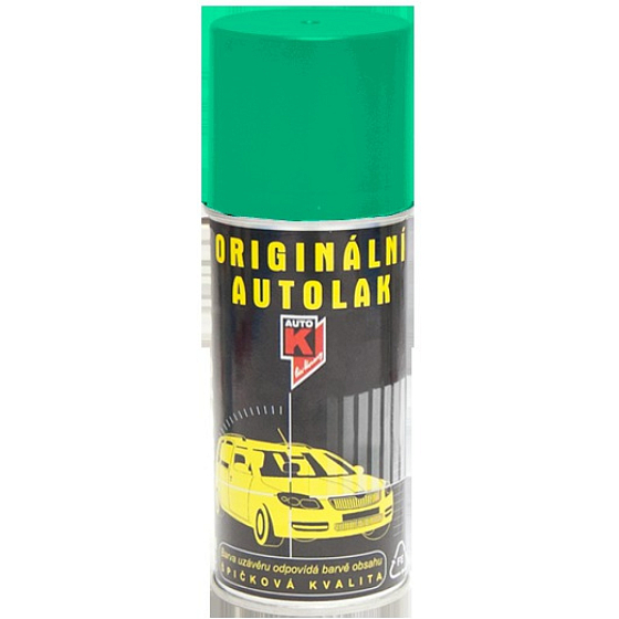 Kwasny Auto-K Color Škoda, original car paint spray, 5260 Atlantic green, 150 ml