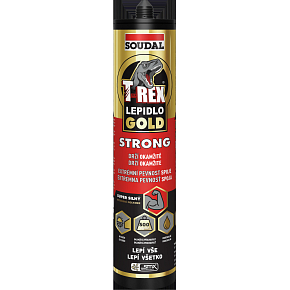 Soudal T-Rex Gold Strong mounting adhesive, 290 ml