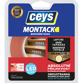 Ceys Montack Mounting Tape for LED Cables, 18 mm × 10 m Ceys Montack Mounting Tape for LED Cables, 18 mm × 10 m