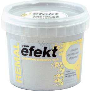 REMAL Effect Decorative Painter's Gloss, 0900 Silver, 250 g