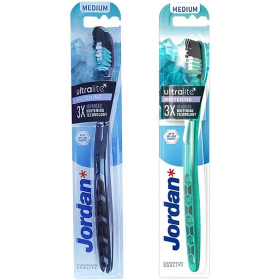 Jordan Ultralite Whitening Medium Toothbrush, 1 pc