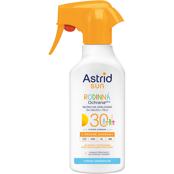 Astrid Sun Pro for the whole family SPF 30 spray sunscreen 270 ml