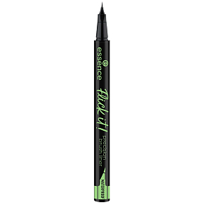 Essence precision eye eyeliner Flick it! waterproof 01 Black, 0.5 ml