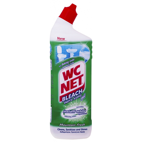 Toilet Net Bleach gel Mountain Fresh gel cleaner for toilets and bathrooms 750 ml