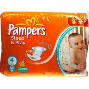 Pampers Sleep & Play Giantpack 4 Maxi 7-18 kg diapers 86 pieces