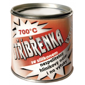 Silver box Extra 220 g non-combustible aluminum coating with silicone