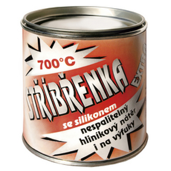 Silver box Extra 220 g non-combustible aluminum coating with silicone